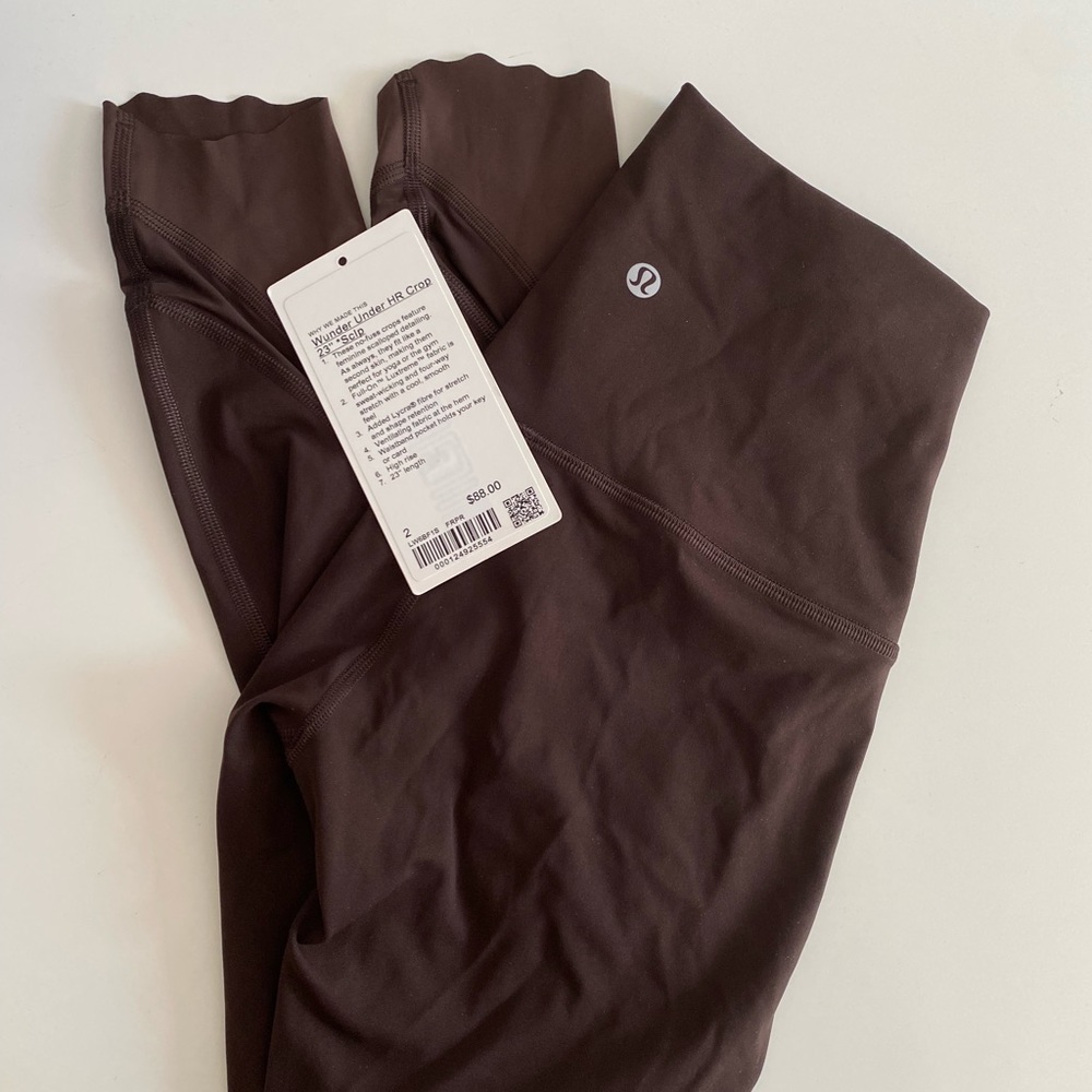 Wunder under HR crop 23" Sclp size 2